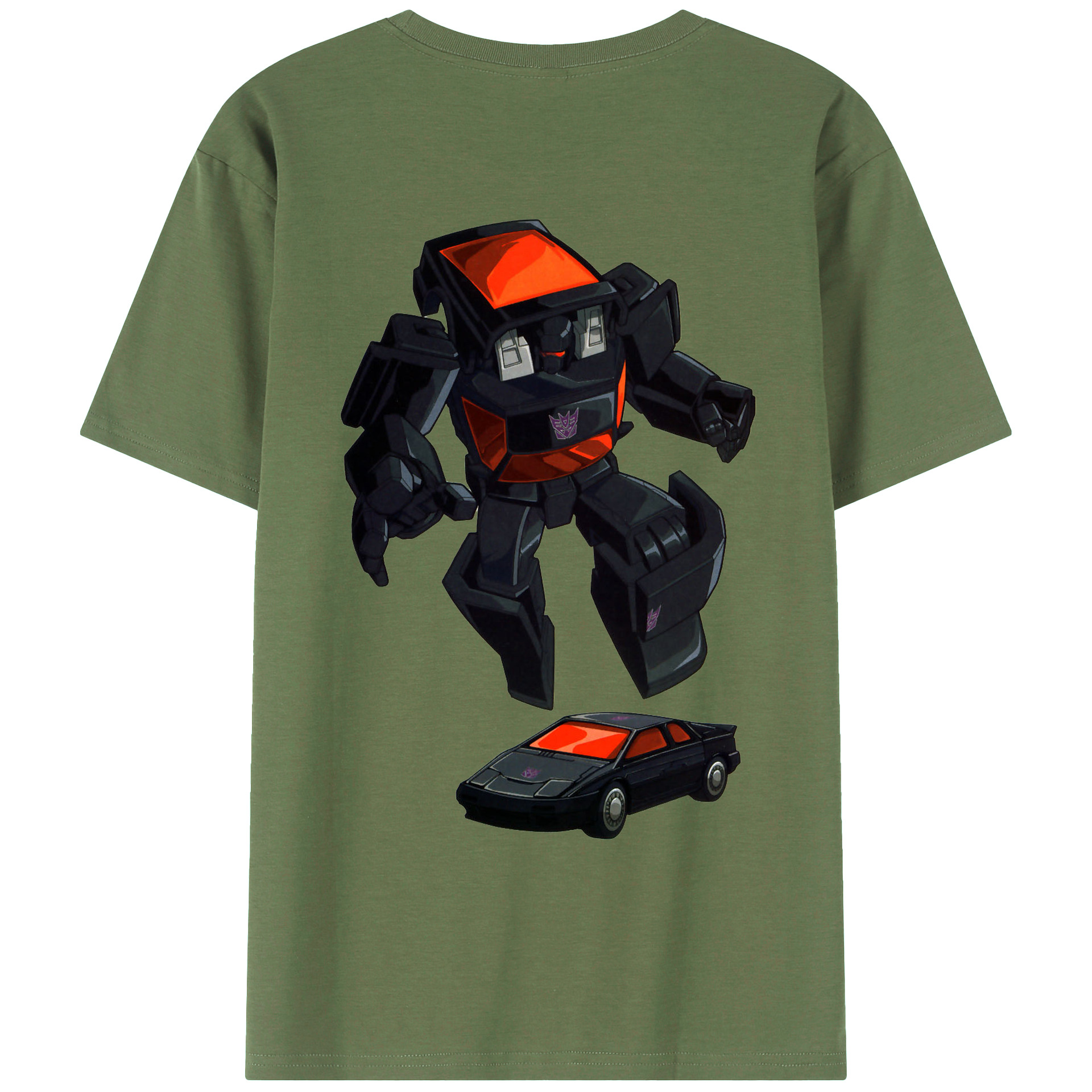 （画像用）  綿100％ メンズ半袖Tシャツ（バックプリント） 通気性